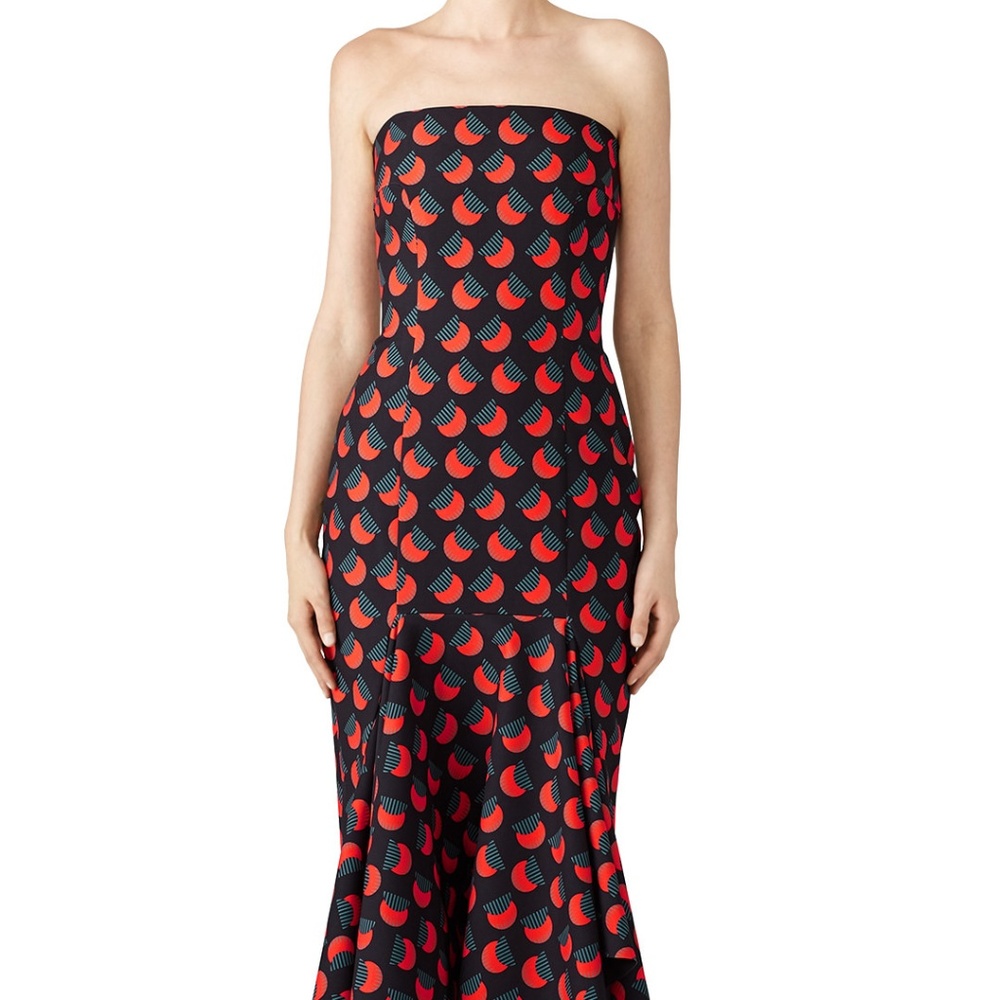 Solace London  Dorado Print Dress